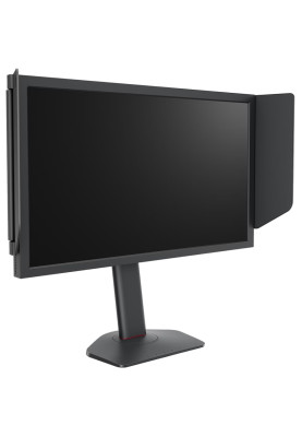TFT 24.1" BenQ ZOWIE XL2586X+, 600Гц, HDMI 2.1 x3, DP 1.4, DyAc 2, HAS, темно-сірий
