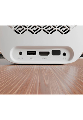 Проектор HP CC360, LED, LCD, FHD, 220 AL,16:9, AOSP, HDMI, WiFi, Bluetooth, білий