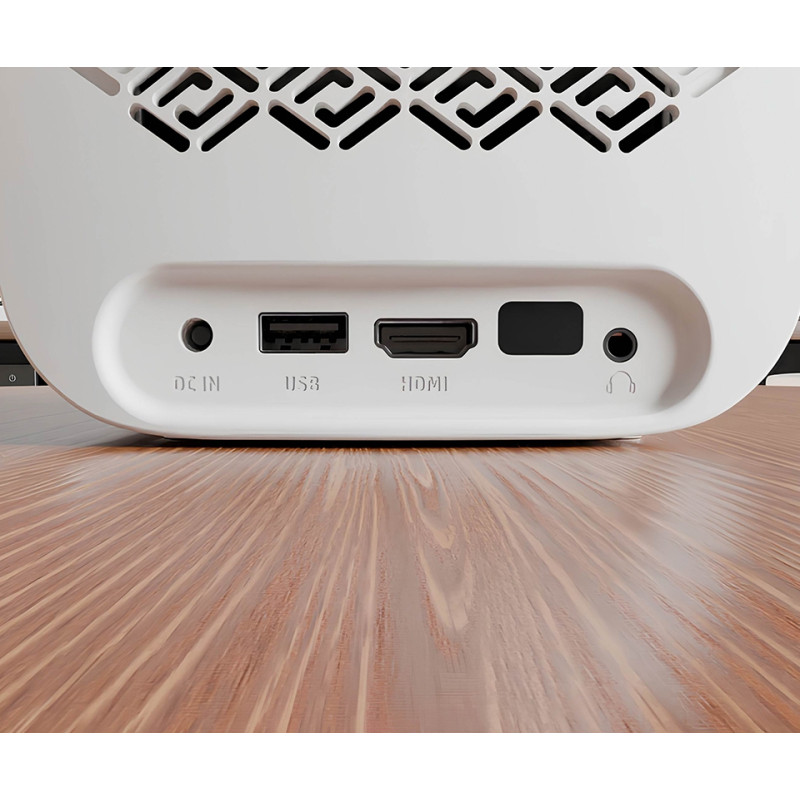 Проектор HP CC360, LED, LCD, FHD, 220 AL,16:9, AOSP, HDMI, WiFi, Bluetooth, білий