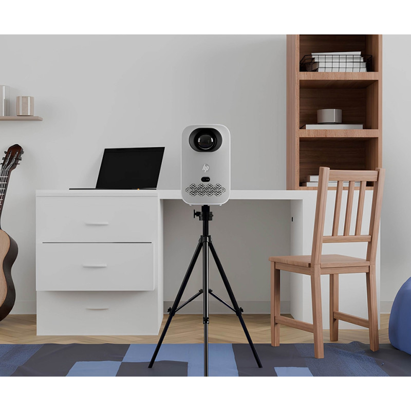Проектор HP CC360, LED, LCD, FHD, 220 AL,16:9, AOSP, HDMI, WiFi, Bluetooth, білий