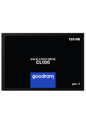 SSD 120Gb GoodRAM CL100 SATA III 2.5" TLC, Retail