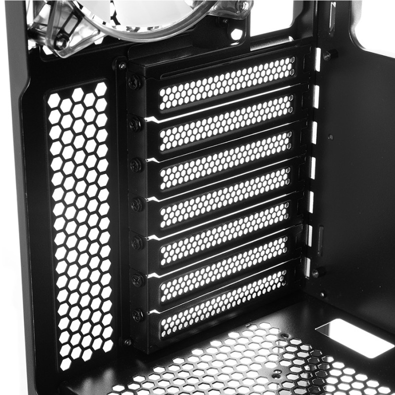 Корпус Modecom AMIRANI BLACK fans 4x120mm, без БЖ ATX