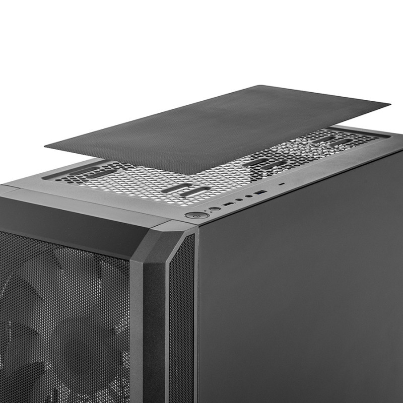 Корпус Modecom AMIRANI BLACK fans 4x120mm, без БЖ ATX