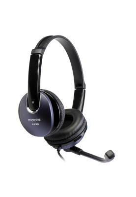 Гарнітура  Microlab K290, 3,5мм, Blue-Black