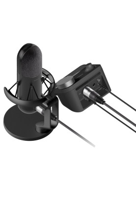 Ігровий стрім мікрофон SteelSeries Alias Pro RGB XLR Stream Mixer 1" Capsule
