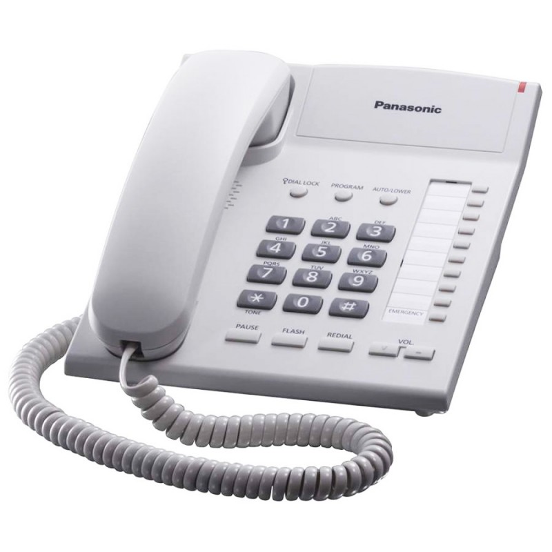 Телефон Panasonic KX-TS2382UAW білий