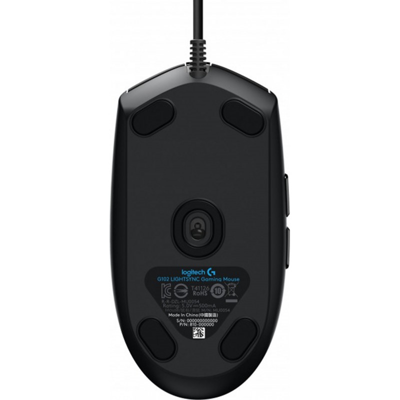 Мишка Logitech G102 Lightsync USB чорна