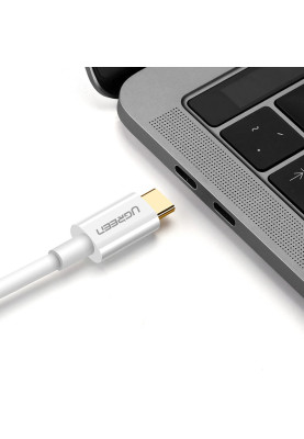 Кабель UGREEN USB Type C to DP Cable 1.5m MM139 (White)
