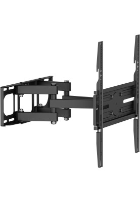 Кронштейн для ТВ AGN AGN70-442P з поворотом/два коліна/32"-70"/40 кг/max.VESA 400x400/Black