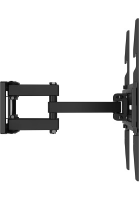 Кронштейн для ТВ AGN AGN70-442P з поворотом/два коліна/32"-70"/40 кг/max.VESA 400x400/Black
