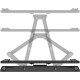 Кронштейн для ТВ AGN AGN70-442P з поворотом/два коліна/32"-70"/40 кг/max.VESA 400x400/Black