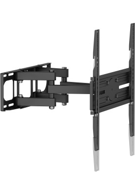 Кронштейн для ТВ AGN AGN70-442P з поворотом/два коліна/32"-70"/40 кг/max.VESA 400x400/Black