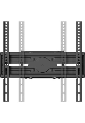 Кронштейн для ТВ AGN AGN70-442P з поворотом/два коліна/32"-70"/40 кг/max.VESA 400x400/Black