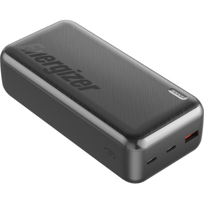 УМБ Energizer 30000mAh 22.5W PD, USB-А, 2хUSB-C Black УМБ Energizer 30000mAh 22.5W PD, USB-А, 2хUSB-C Black