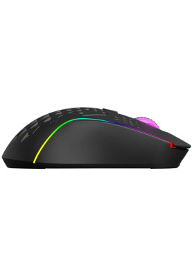 Мишка XTRIKE ME GW-611, ігрова бездротова 8000dpi., 7кн., RGB, чорна