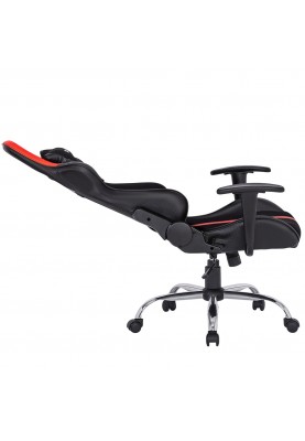 Крісло ігрове Defender Racer поліуретан, 60мм, Black/Red