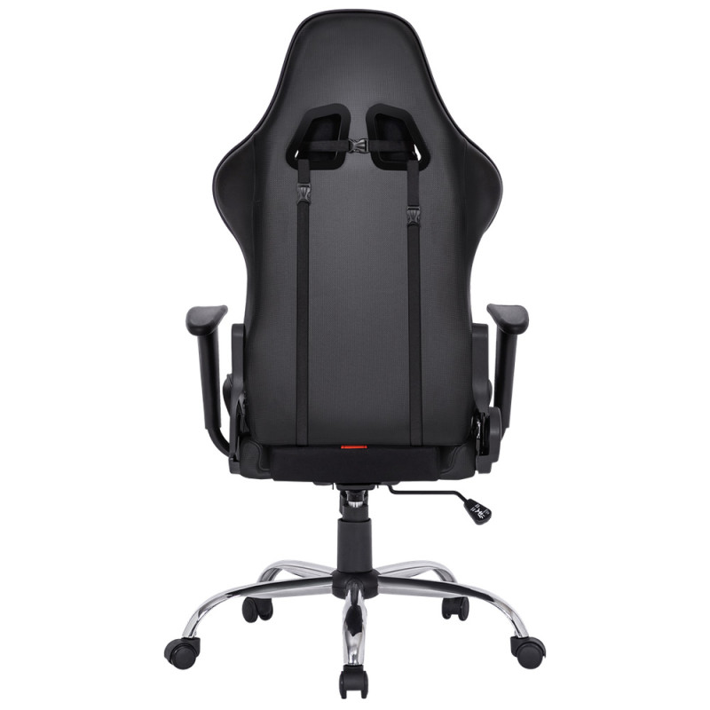 Крісло ігрове Defender Racer поліуретан, 60мм, Black/Red