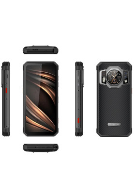 Смартфон Oukitel WP21 6.78“ FHD+120Hz /12GB/256GB/ Helio G99 / 9800mAh /64+20Мп / IP69K/ NFC / Black