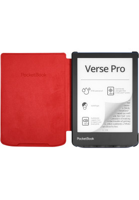 Обкладинка PocketBook 6", Shell cover,  PB629/634, червона