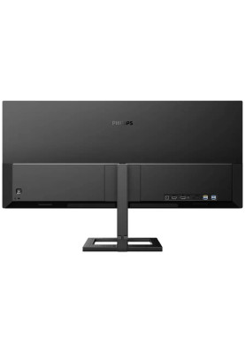 TFT 34" Philips 346E2LAE, WQHD, VA, 100Hz, 1,0ms, HDMI, DP, USB-C, USB-hub, HAS, колонки, чорний