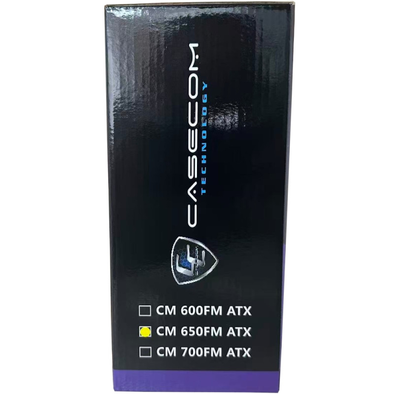 БЖ 650W Casecom, 120mm, Modular, Box