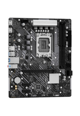 ASRock B760M-H2/M.2 (1700/B760, 2*DDR5, 1xPCIex16, 4xSATAІІІ, 2xM.2, GLan, 7.1ch, mATX)