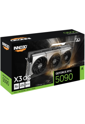 GeForce RTX5090 Inno3D X3 OC, 32GB GDDR7, 512bit, PCI Express 5.0