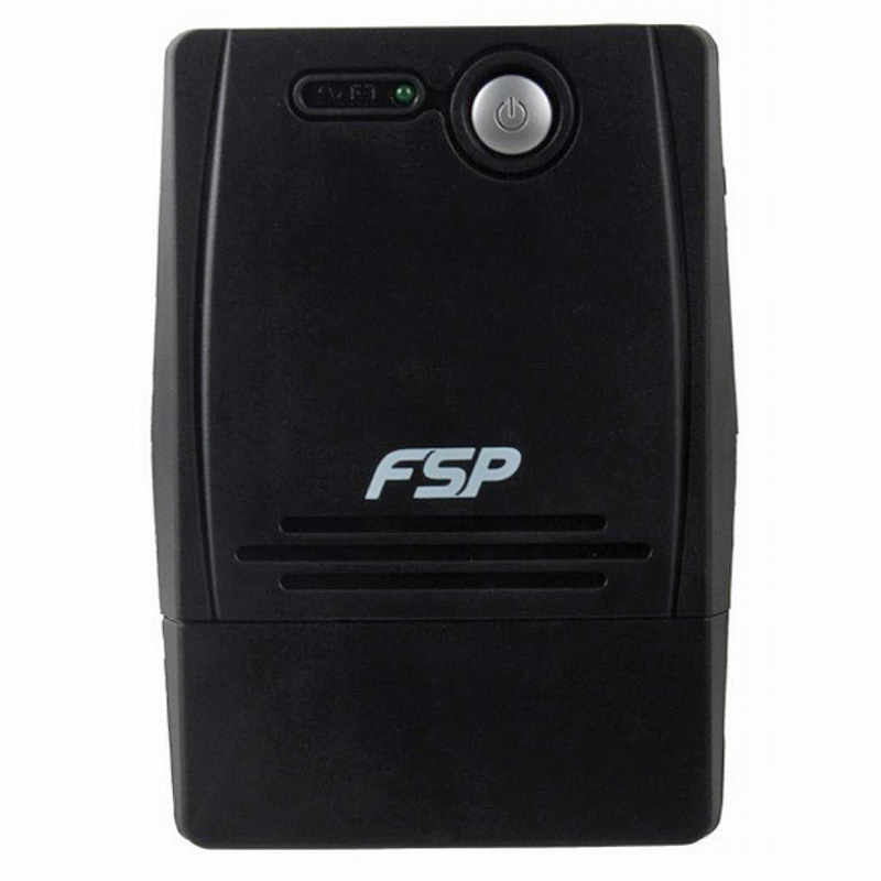 ДБЖ FSP FP650, 650ВА/360Вт, Line-Int, USB/RJ45, IEC-320-C13, AVR, Black
