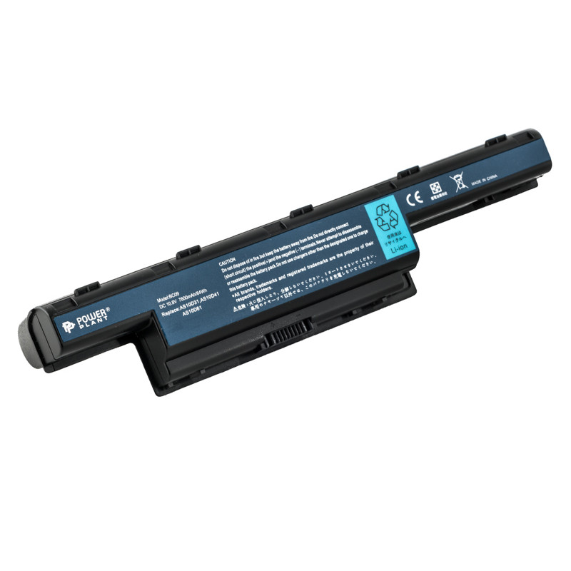 Акумулятор PowerPlant для ноутбуків ACER Aspire 4551 (AS10D41, AC 5560, 3S2P) 10.8V 7800mAh