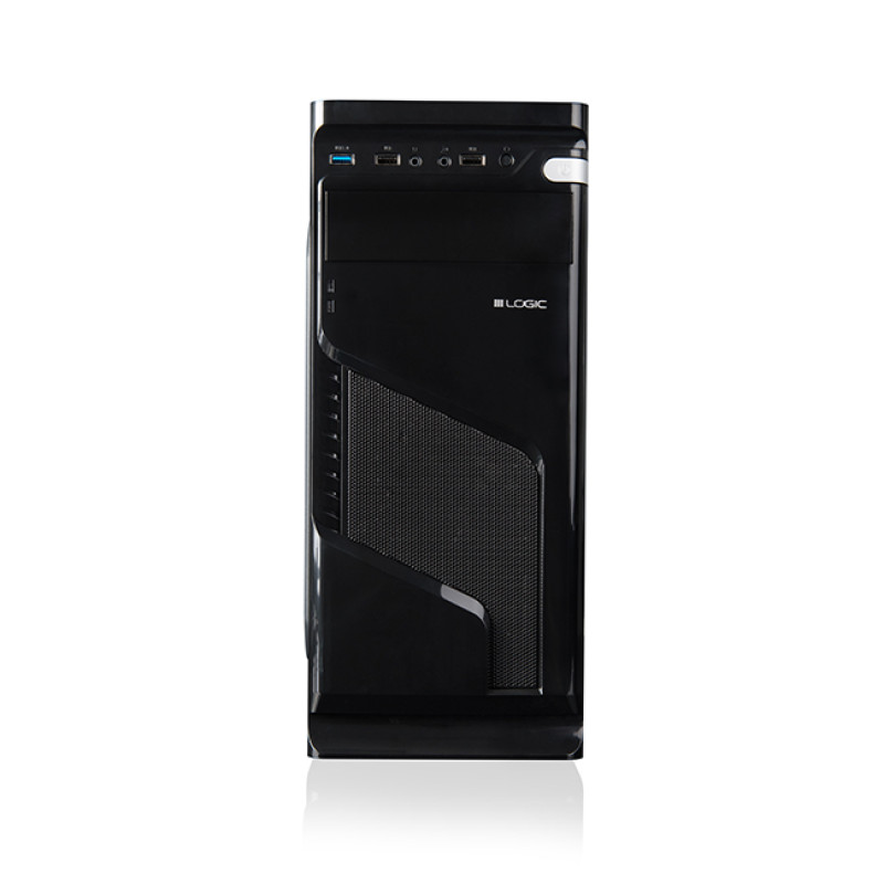 Корпус LogicConcept K1 USB 3.0 BLACK без БЖ ATX