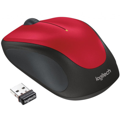 Мишка Logitech M235 Wireless Red