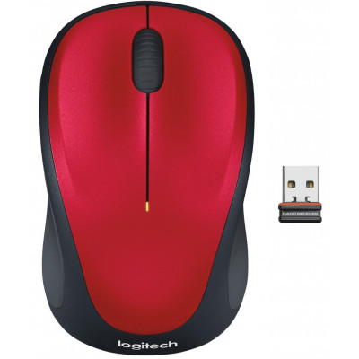 Мишка Logitech M235 Wireless Red