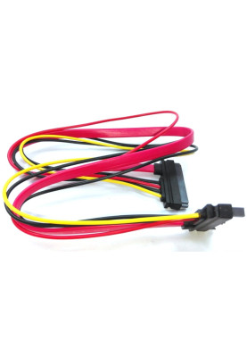 Кабель живлення для відеокарти (подовжувач)  SATA 7+15pin M/F, 0.3м