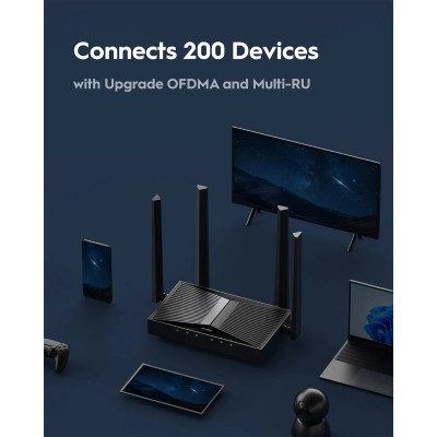 Маршрутизатор Cudy WR3600E, BE3600 Gigabit Wi-Fi 7 Router