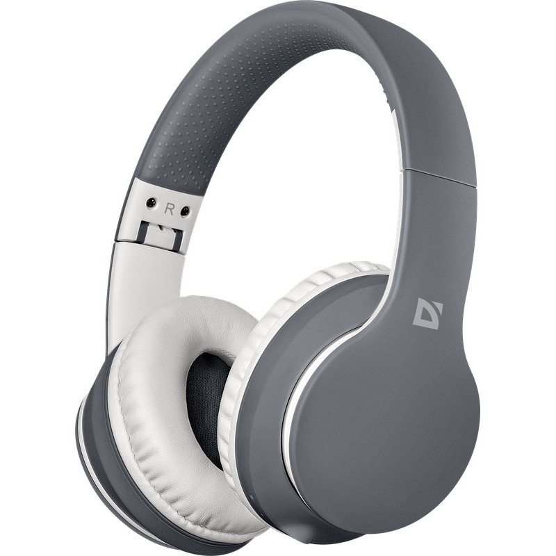 Навушники з мікрофоном Defender FreeMotion B580 Bluetooth, сірі