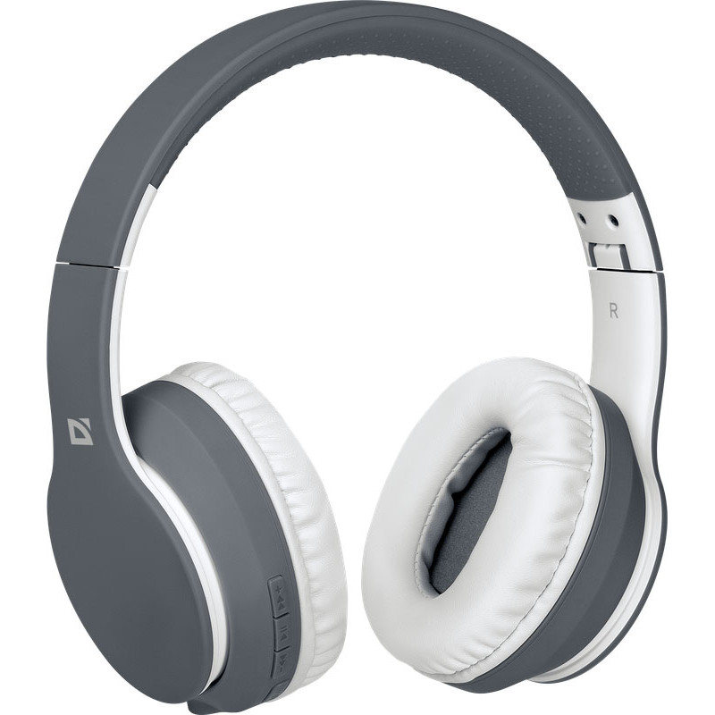 Навушники з мікрофоном Defender FreeMotion B580 Bluetooth, сірі