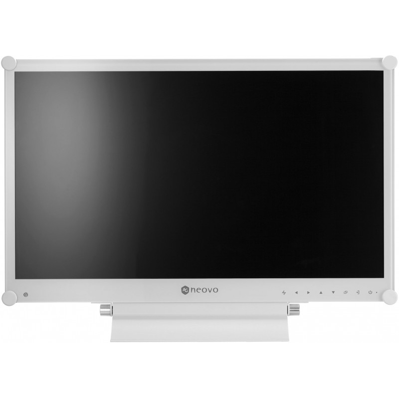 Монітор TFT 21.5" Neovo DR-22G, скло NeoV™, VGA, DVI-D, BNC i/o, miniDIN, HDMI, DP, метал., колонки, білий