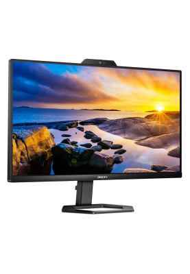 TFT 23.8" Philips 24E1N5300HE, IPS, 75Гц, 1 мс, HDMI, DP, USB-C, webcam, USB-hub, HAS, колонки