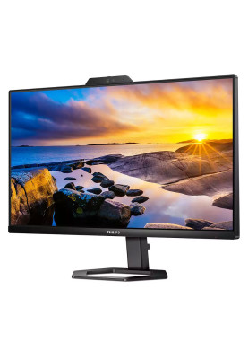 TFT 23.8" Philips 24E1N5300HE, IPS, 75Гц, 1 мс, HDMI, DP, USB-C, webcam, USB-hub, HAS, колонки