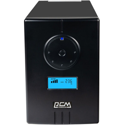 ДБЖ Powercom NF-1100AP LCD ІНВЕРТОР 1100VA/770W USB 2*Schuko, 15А, 24v/220v