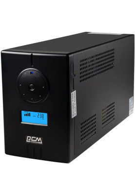 ДБЖ Powercom NF-1100AP LCD ІНВЕРТОР 1100VA/770W USB 2*Schuko, 15А, 24v/220v