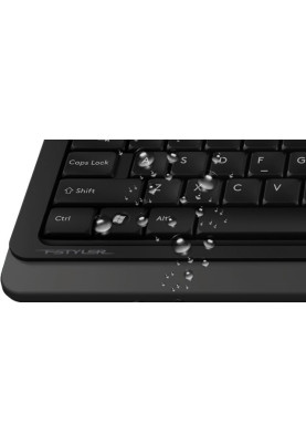 Комплект A4-Tech FG1010, USB, бездротовий, чорно-сірий