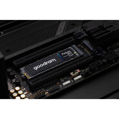 SSD 512Gb GoodRAM PX500 M.2 2280 PCIe 3x4 NVMe 1.4 3D NAND, Retail SSD 512Gb GoodRAM PX500 M.2 2280 PCIe 3x4 NVMe 1.4 3D NAND, Retail