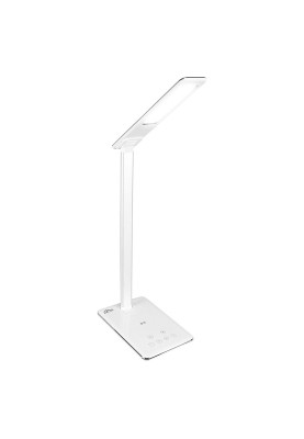 LED лампа настільна Media-Tech MT221, WIRELESS CHARGING LAMP, 2 кольори світла, 9 рівнів яскравості, сенсорне керування