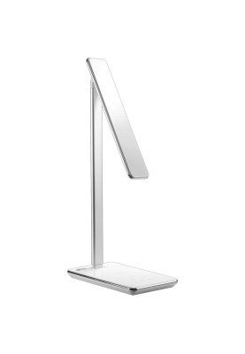 LED лампа настільна Media-Tech MT221, WIRELESS CHARGING LAMP, 2 кольори світла, 9 рівнів яскравості, сенсорне керування
