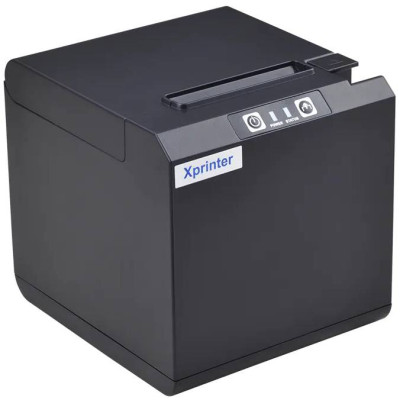 Принтер чеків Xprinter XP-58IIK (термодрук, 90 мм/с, стрічка 58 мм, USB, чорний) Принтер чеків Xprinter XP-58IIK (термодрук, 90 мм/с, стрічка 58 мм, USB, чорний)