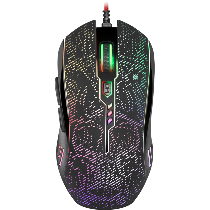 Мишка Defender OverLord GM-890, 6кн., 3200dpi, підсвітка