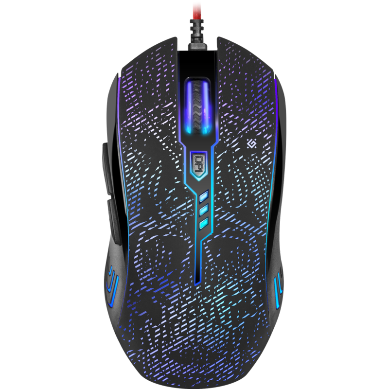 Мишка Defender OverLord GM-890, 6кн., 3200dpi, підсвітка