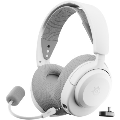 Ігрова гарнітура SteelSeries Arctis Nova 3 Wireless for PC  MultiPlatform White
