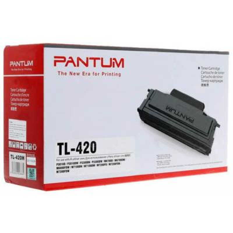 <p>Картридж <b>Pantum TL-420X</b> з окремим блоком фотобарабана та тонером – це економічно вигідне рішення, яке поєднує в собі високу якість деталей та чіткий друк. Його тонера вистачає на 6000 сторінок. Картридж виготовлений з безпечних для здоров’я матеріалів, під час друку відсутній запах. </p>